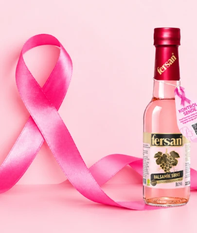 Fersan sirke şişelerine “Pembe Kurdele” geliyor