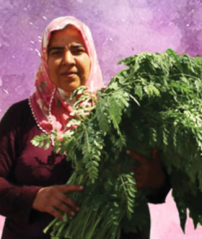 Türkiye'nin moringa üreticisi dünyanın 100 kadın kahramanı arasında!