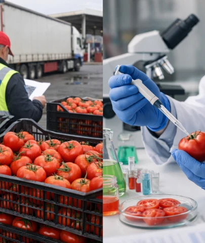 Tonlarca domates zehir kalıntısı nedeniyle sınırdan geri döndü