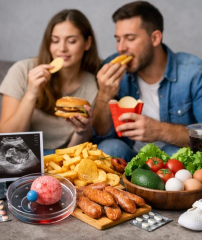 Gebelik öncesi ultra işlenmiş gıda tüketimi doğurganlığı etkiliyor