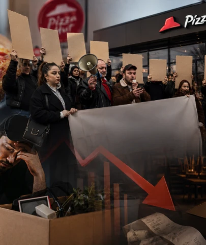Pizza zincirlerinde sarsıntı; şubeler kapanıyor, çalışanlar işten çıkarılıyor
