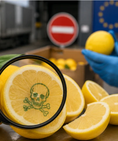 Eyvah, zehirli limonlar geri iade edildi; 30 kat yüksek pestisit içeriyor