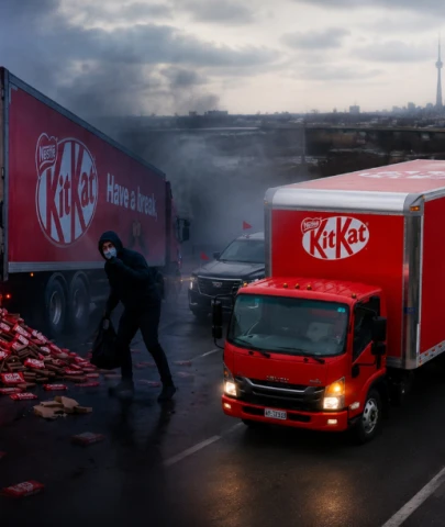 413 bin çikolata nerede? KitKat kamyonunun sırrı hâlâ çözülemedi!
