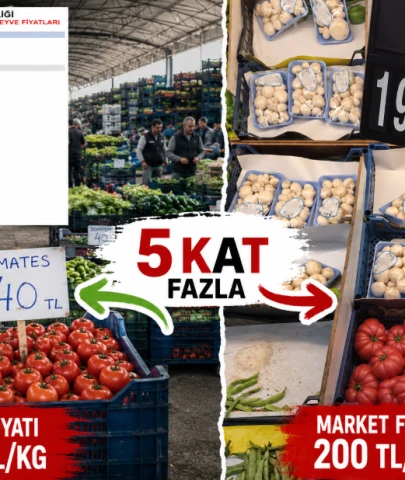 Tarlada para etmiyor markette cep yakıyor!