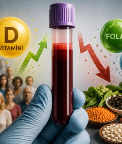 24 yıllık kan testi ortaya çıkardı: Toplumda hangi vitaminler yükseldi, hangileri azaldı?
