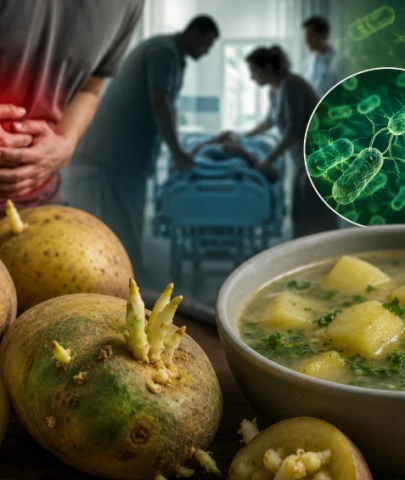 Filizlenmiş patates zehirledi; Yeşeren patatesten yapılan çorba bir kadını öldürdü!