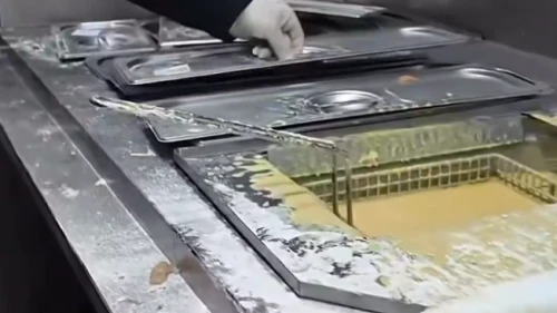 Zabıta amirinin tepkisi: Çöpe çevirmişsiniz burayı! Ünlü zincir restoranlar denetlendi