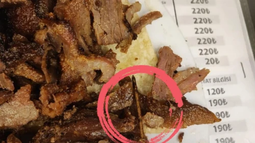 Köfteci Yusuf'a 'çivili döner' şikayeti