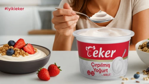 Eker'den yeni ürün; Çırpılmış Yoğurt