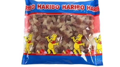 Haribo içinden esrar çıkan şeker paketlerini toplatıyor
