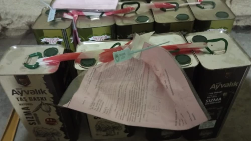 Zeytiniyle ünlü ilçede 15 ton sahte zeytinyağı