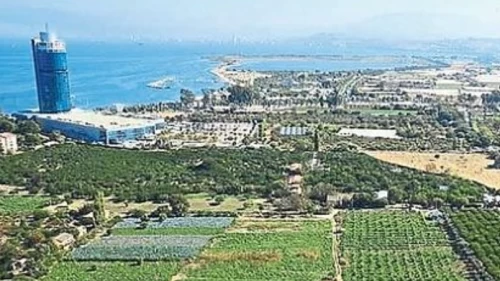 İzmir'in tarlalarında gökdelenler açtı!