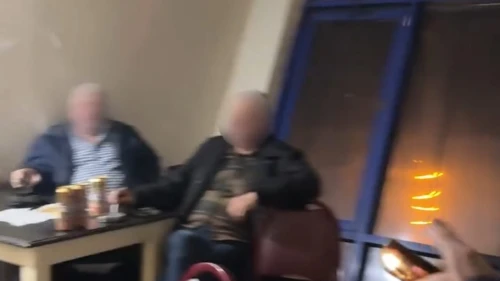 Başkan tekel bayisinin gizli birahanesini buldu!