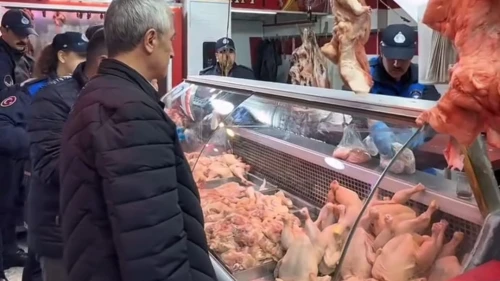 Kasap bozuk eti kendisi yiyecekmiş!