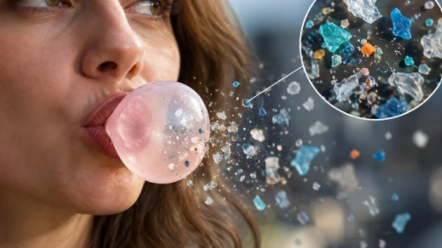 Bir sakızdan 150'den fazla mikroplastik tükürüğe geçiyor; İlk 2 dakika kritik!