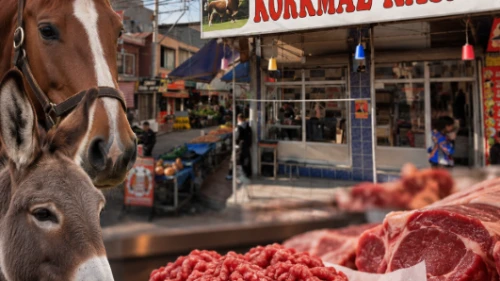 Tağşiş listesinde yine eşek eti; Adres şaşırtmadı