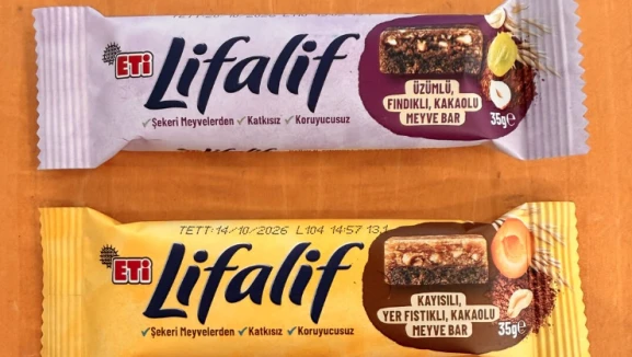 Sağlıklı atıştırmalık pazarında yeni ürün; Eti Lifalif meyve barları reyonlarda