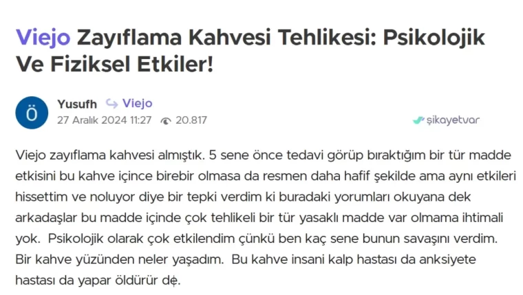 Yasaklı ilacın saptandığı kahveyi içenler neler yaşıyor? 3