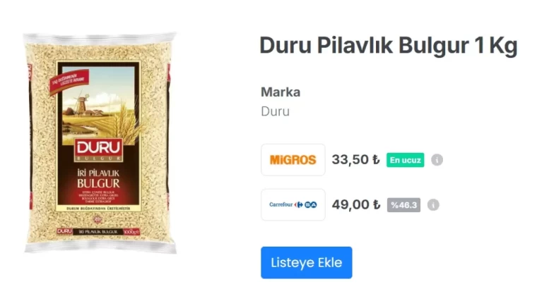 Market fiyatlarında büyük fark.. Marka aynı fiyat farklı! 1