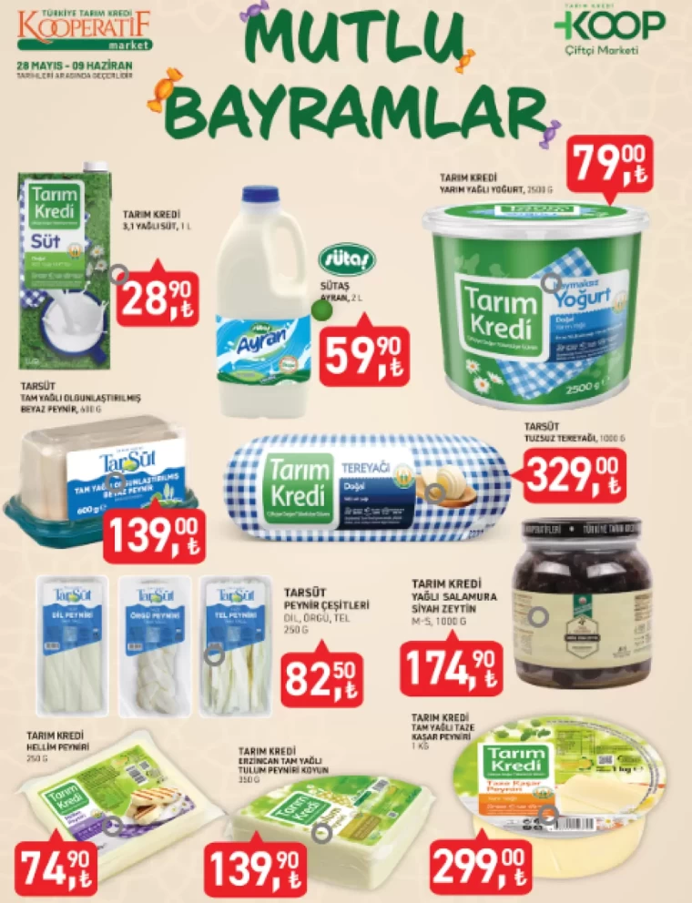 Tarım Kredi Market'te bayram indirimi: Tavuk 78, kıyma 437 lira! 5