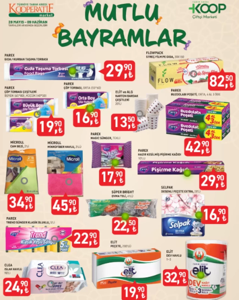 Tarım Kredi Market'te bayram indirimi: Tavuk 78, kıyma 437 lira! 6