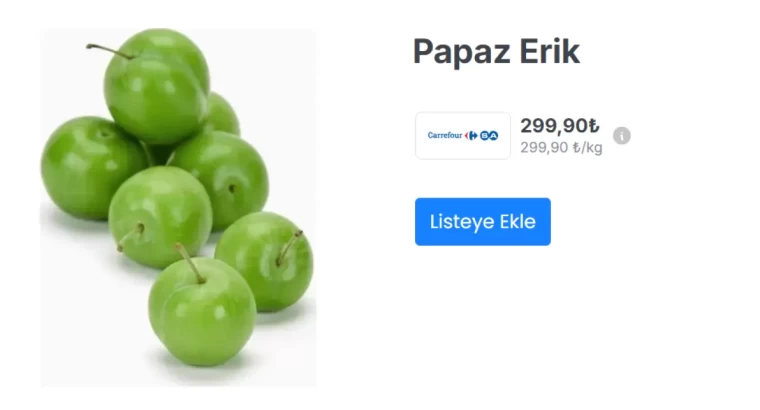 Meyve lükse dönüştü; Kiraz 700, Erik 300 TL 2