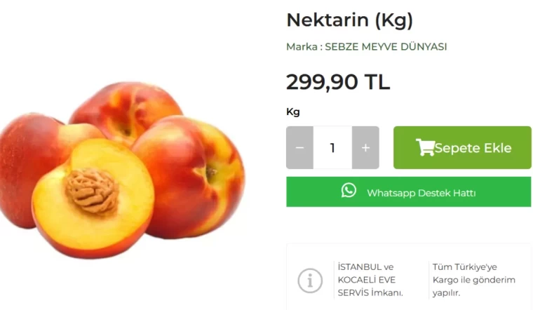 Meyve lükse dönüştü; Kiraz 700, Erik 300 TL 3