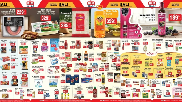BİM’den Kasım indirimi; Sıvı yağ, bakliyat ve sucukta fiyatlar düştü
