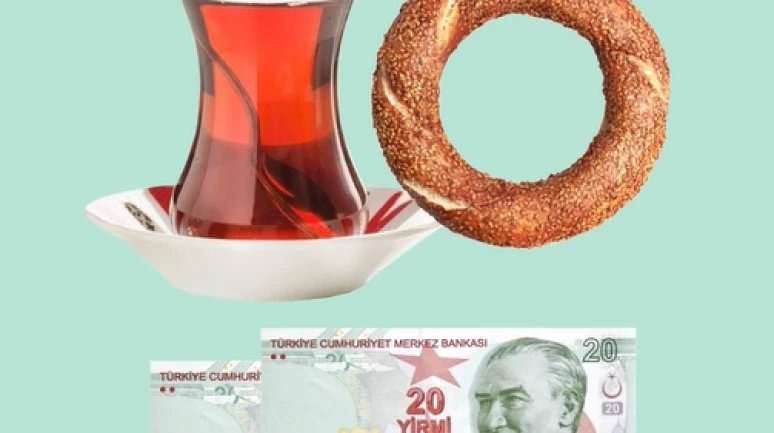 Asgari ücret çay simit hesabı; Çay-simitle 3 öğün kaç para?