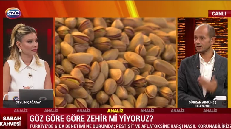 Pestisit ve gıda sahteciliği neden bitmiyor? Gıda Bülteni Sözcü TV'de anlattı