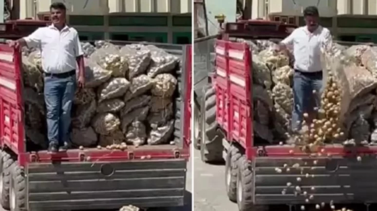 Patates döken çiftçiye 17 milyon ceza