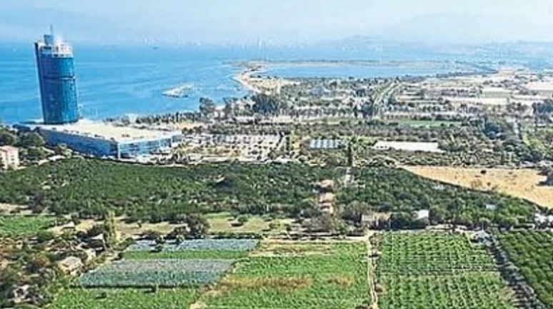 İzmir'in tarlalarında gökdelenler açtı!