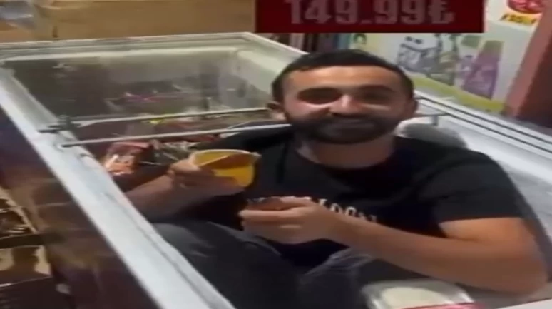Dondurma dolabına giren esnafa 42 bin TL para cezası