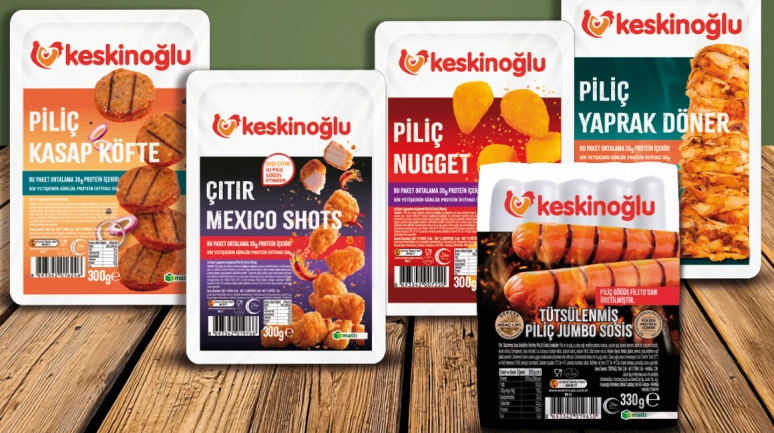 Keskinoğlu Worldfood İstanbul’da tütsülenmiş piliç sosisi tanıttı