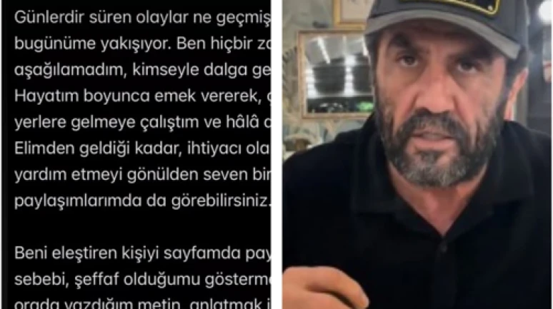 Bedri Usta özür mesajı yayınladı, ona destek verenler de boykotçuların hedefi oldu