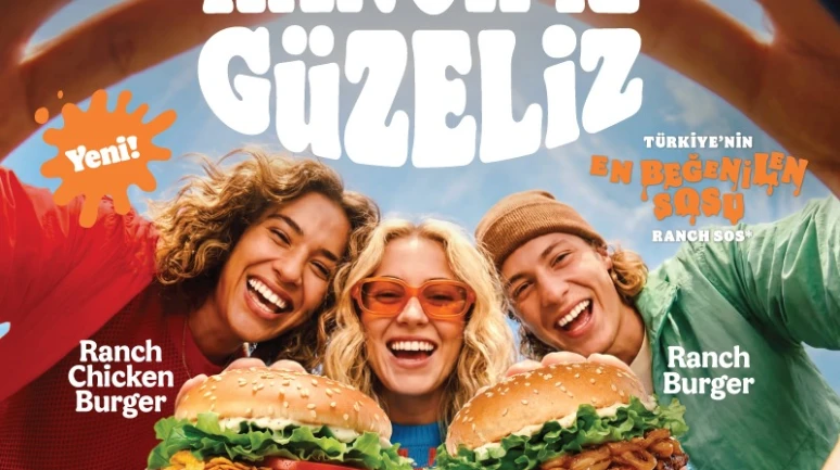 Burger King’ten ranch sos odaklı yeni burger serisi