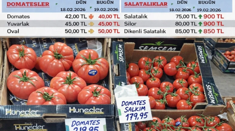 Domates; Halde 40 lira manavda 220 lira