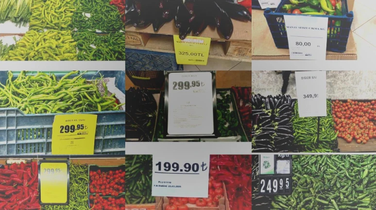 Biber fiyatları çıldırdı, domates tam gaz