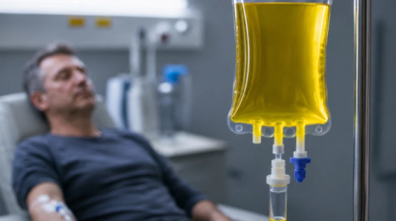 Sarı serum tartışması Almanya’ya taşındı! Federal Enstitü’den yüksek doz vitamin infüzyonu uyarısı