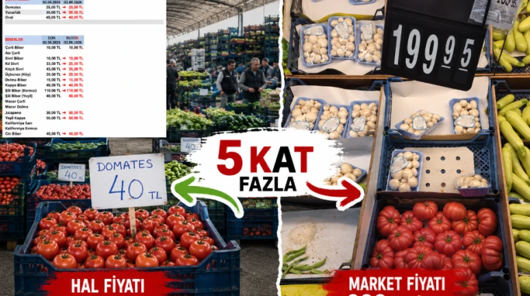 Tarlada para etmiyor markette cep yakıyor!