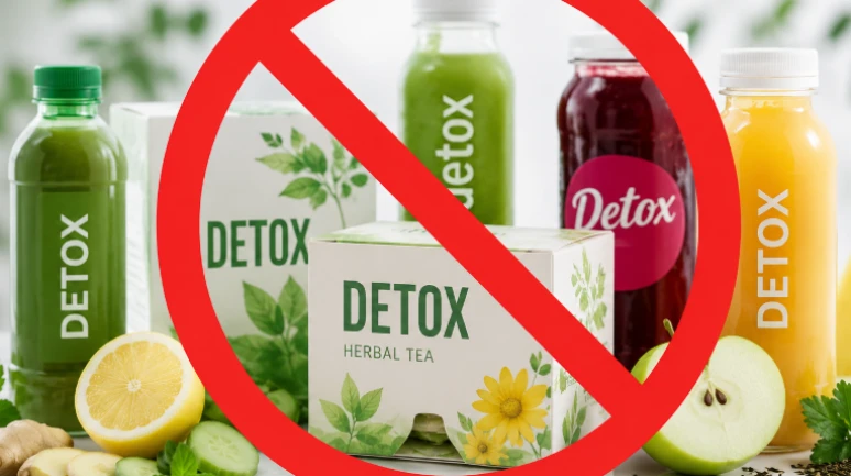Detoks suyuna, Detox çayına yasak!