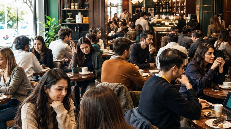 Dolu kafelerin sırrı ortaya çıktı: Kafeleri artık kim dolduruyor?