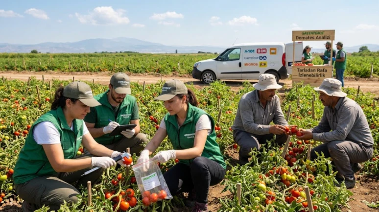 Marketlerdeki domateslere Greenpeace analizi; 20 domatesin 3’ünde mevzuata aykırı pestisit