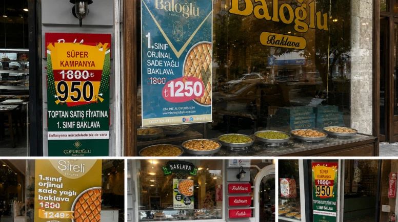 Baklava enflasyonu dize geldi; Belediyenin “Buckslava” hamlesi fiyatları düşürdü