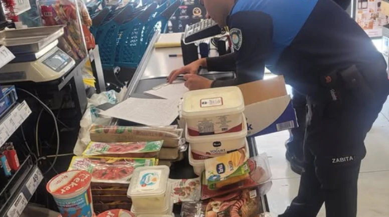 Tarihi geçmiş süt ürünü satan zincir markete büyük ceza; 3 bin 705 TL!