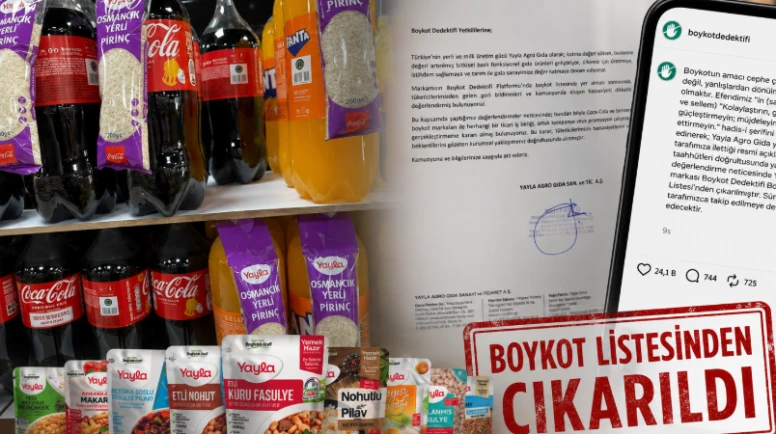 Yayla Bakliyat'tan boykot kararı: "Artık Coca-Cola'yla iş birliği yapmayacağız"